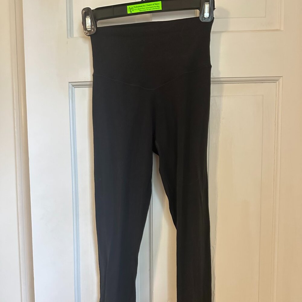 aerie offline 7/8 black leggings